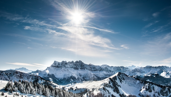 Avalanche aux Crosets: pas de victimes, ni blessés sous la neige